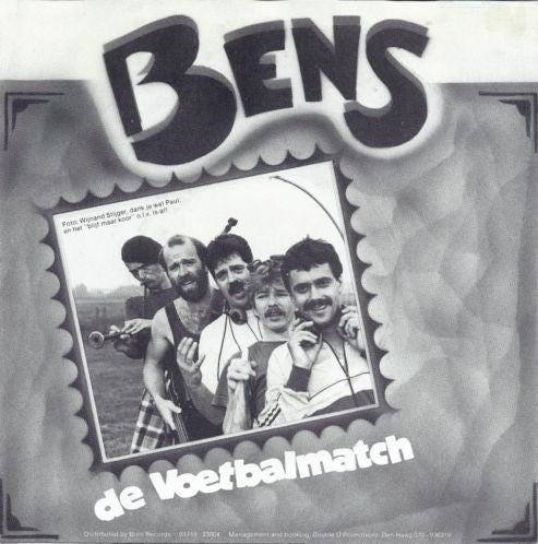 Bens - De Voetbalmatch 25212 Vinyl Singles Goede Staat