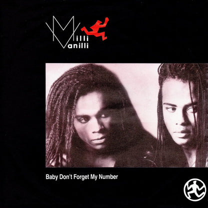 Milli Vanilli - Baby Don't Forget My Number 20496 Vinyl Singles Goede Staat