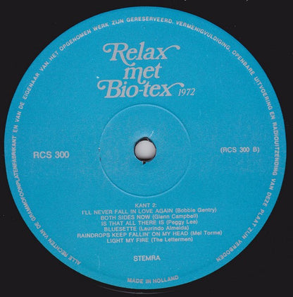 Various  -  Relax With Bio-tex 1972 (LP) 43303 Vinyl LP Goede Staat