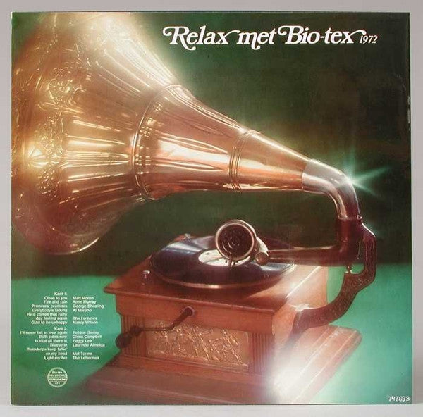 Various  -  Relax With Bio-tex 1972 (LP) 43303 Vinyl LP Goede Staat