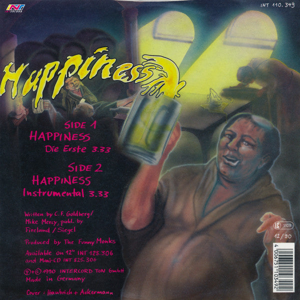 Franziskus & Die Lustigen Bruder - Happiness 21574 Vinyl Singles Goede Staat