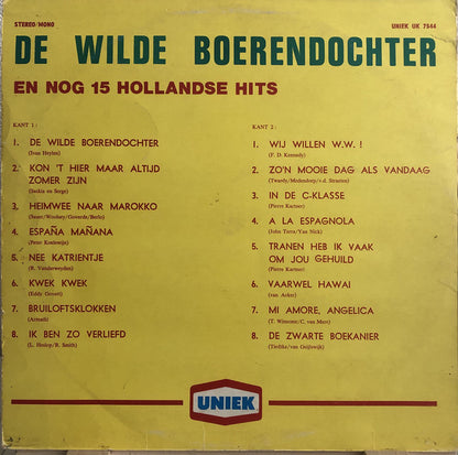 Unknown Artist - De Wilde Boerendochter En Nog 15 Hollandse Hits (LP) 46124 Vinyl LP Goede Staat