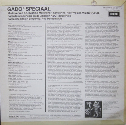 Various - Gado² - Speciaal (LP) 48347 Vinyl LP Goede Staat