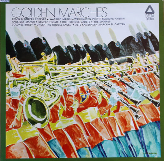 Royal Military Band - Golden Marches (LP) 40675 Vinyl LP Goede Staat