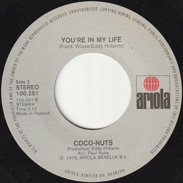 Coco-nuts - A Tiny Little Love Song 17026 Vinyl Singles Goede Staat