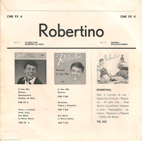 Robertino - Robertino (EP) 40027 Vinyl Singles EP Goede Staat