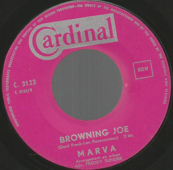 Marva - Browning Joe 15230 Vinyl Singles Goede Staat