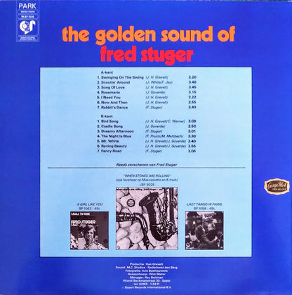 Fred Stuger - The Golden Sound Of Fred Stuger (LP) 48221 Vinyl LP Goede Staat