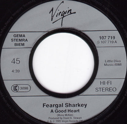 Feargal Sharkey - A Good Heart 26824 Vinyl Singles Goede Staat