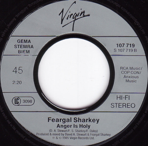 Feargal Sharkey - A Good Heart 26824 Vinyl Singles Goede Staat