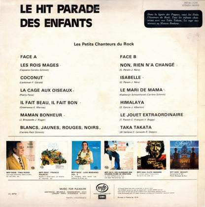 Les Petits Chanteurs Du Rock - Le Hit Parade Des Enfants (LP) 45352 Vinyl LP Goede Staat