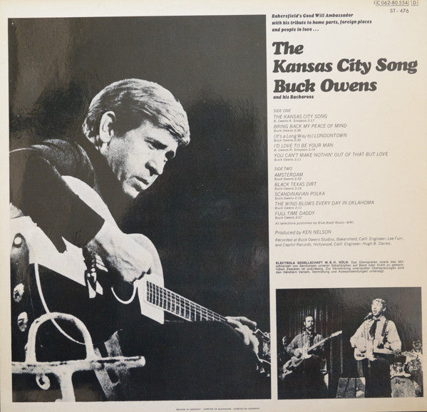 Buck Owens - The Kansas City Song (LP) 49009 Vinyl LP Goede Staat