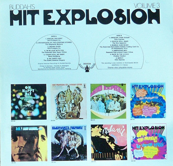 Various - Buddah's Hit Explosion Volume 3 (LP) 49557 Vinyl LP Goede Staat