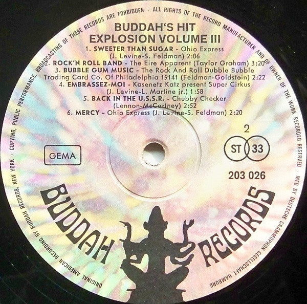 Various - Buddah's Hit Explosion Volume 3 (LP) 49557 Vinyl LP Goede Staat