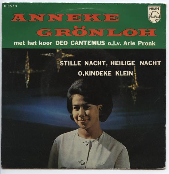 Anneke Grönloh - Stille Nacht, Heilige Nacht 22609 Vinyl Singles Goede Staat