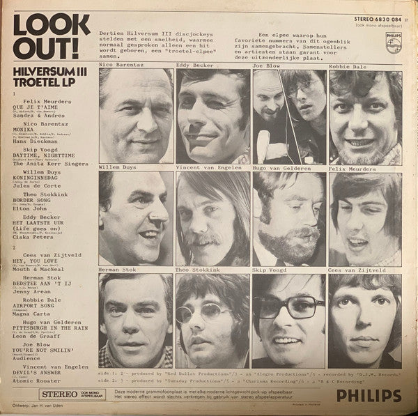 Various - Look Out, Hilversum Ill Troetel Elpee (LP) 40780 Vinyl LP Goede Staat