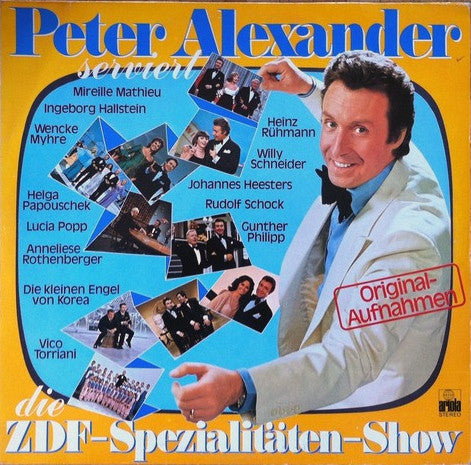 Peter Alexander - Serviert Die ZDF-Spezialitäten-Show (LP) 44336 Vinyl LP Goede Staat