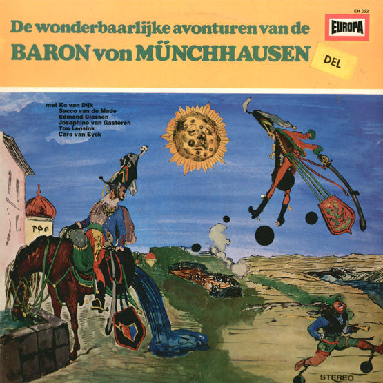 Rudolph Erich Raspe - De Wonderbaarlijke Avonturen Van De Baron von Munchhausen (LP) 41590 Vinyl LP Goede Staat