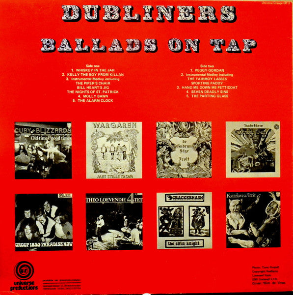 Dubliners - Ballads On Tap (LP) 42841 Vinyl LP Goede Staat