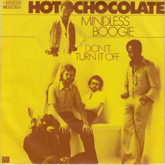 Hot Chocolate - Mindless Boogie 30191 Vinyl Singles Goede Staat