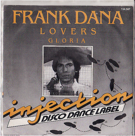 Frank Dana - Lovers 19726 Vinyl Singles Goede Staat