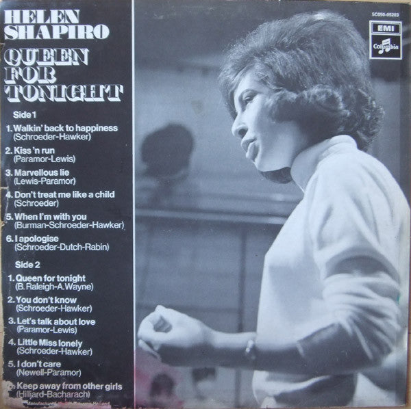 Helen Shapiro - Queen For Tonight (LP) 48798 Vinyl LP Goede Staat