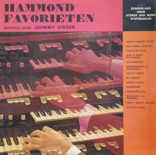 Johnny Visser - Hammond Favorieten (LP) 42100 Vinyl LP Goede Staat