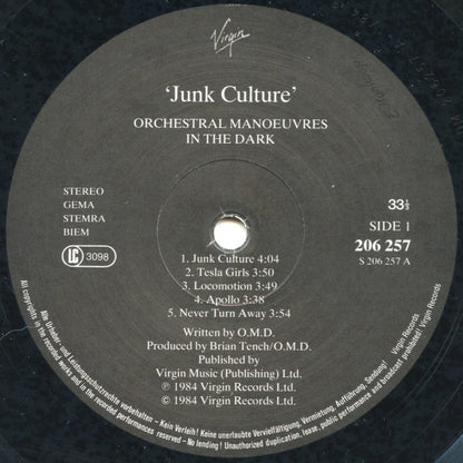 Orchestral Manoeuvres In The Dark - Junk Culture (LP) 48557 Vinyl LP Goede Staat