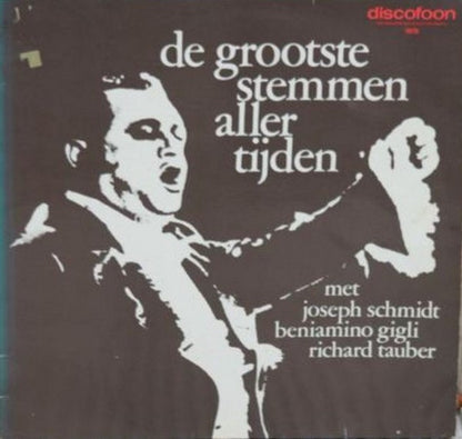 Various - De Grootste Stemmen Aller Tijden (LP) 44385 Vinyl LP Goede Staat