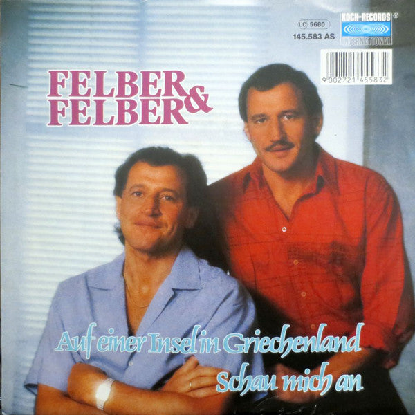 Felber & Felber - Auf Einer Insel In Griechenland 23610 Vinyl Singles Goede Staat