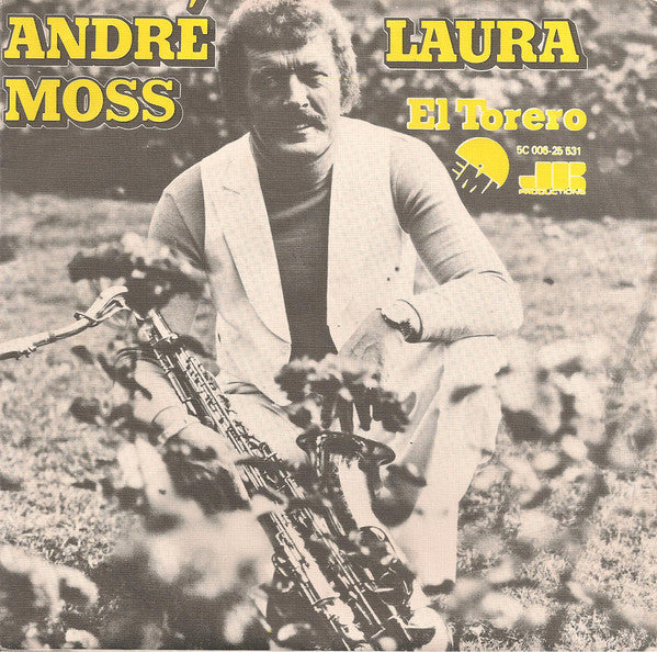 André Moss - Laura 29941 (B) Vinyl Singles Goede Staat