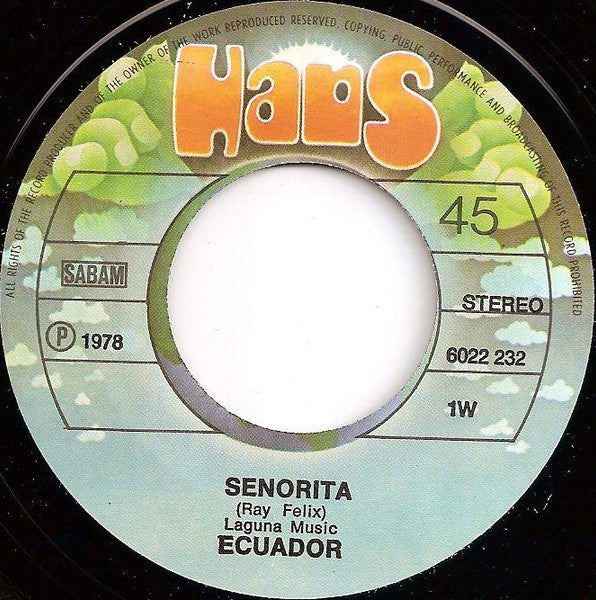 Ecuador - Señorita 29469 Vinyl Singles Goede Staat