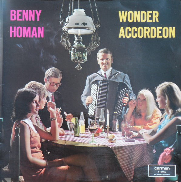 Benny Homan - Wonder Accordeon (LP) 46569 Vinyl LP Goede Staat