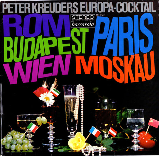 Peter Kreuder Und Seine Solisten - Peter Kreuders Europa-Cocktail (LP) Vinyl LP Goede Staat