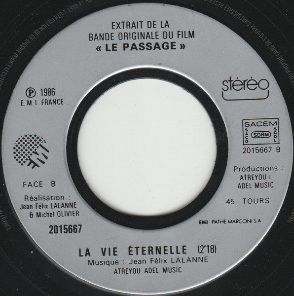 Francis Lalanne - Extrait De La Bande Originale Du Film Le Passage 15363 Vinyl Singles Goede Staat