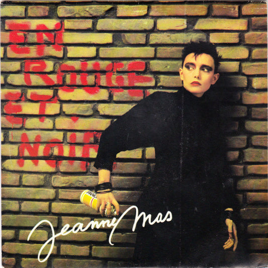 Jeanne Mas - En Rouge Et Noir 25803 Vinyl Singles Goede Staat