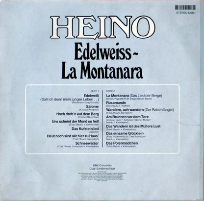 Heino - Edelweiss (LP) 49263 Vinyl LP Goede Staat