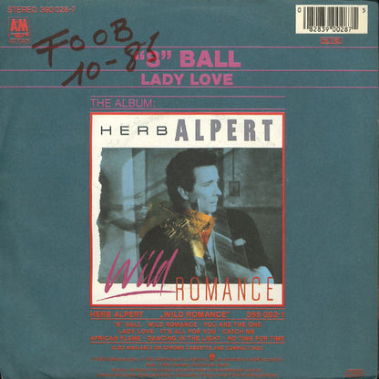 Herb Alpert - 8" Ball" 21516 Vinyl Singles Goede Staat