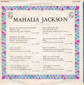 Mahalia Jackson - He's Got The Whole World In His Hands 34423 Vinyl Singles Goede Staat