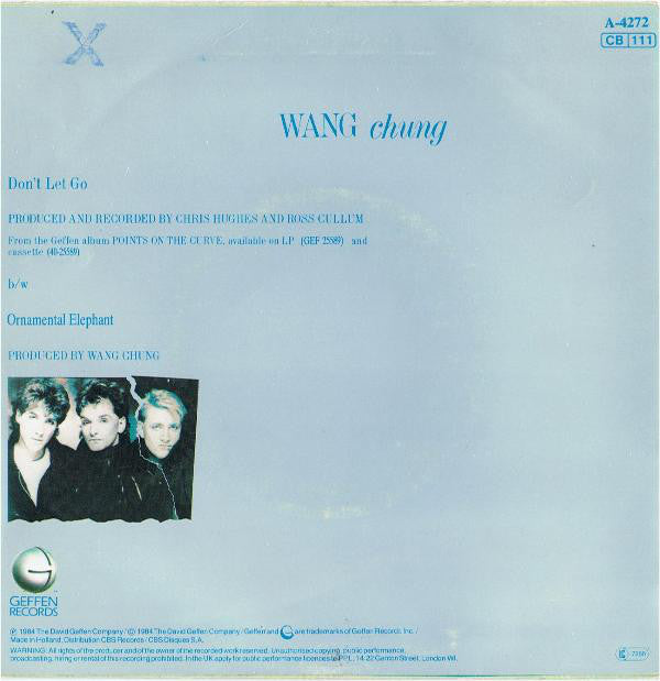 Wang Chung - Don't Let Go 11638 Vinyl Singles Goede Staat