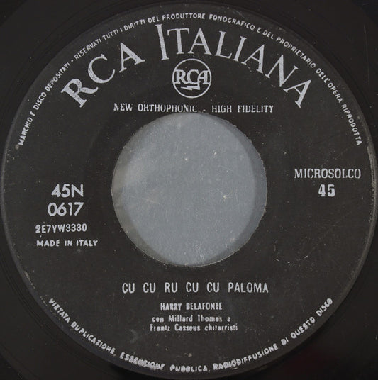 Belafonte - Cu Cu Ru Cu Cu Paloma 26321 Vinyl Singles Goede Staat