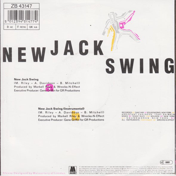 Wrecks-N-Effect - New Jack Swing 01082 Vinyl Singles Goede Staat