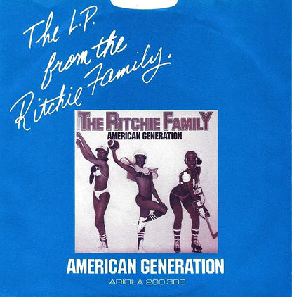 Ritchie Family - American Generation 07761 Vinyl Singles Goede Staat