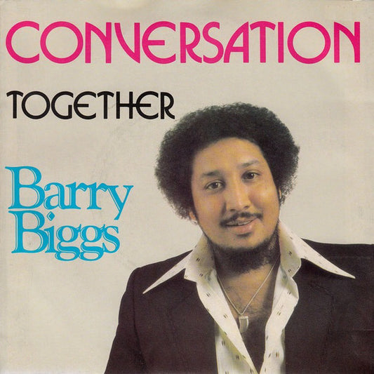 Barry Biggs - Conversation 21976 Vinyl Singles Goede Staat