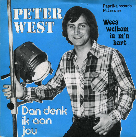 Peter West - Dan Denk Ik Aan Jou 23003 Vinyl Singles Goede Staat