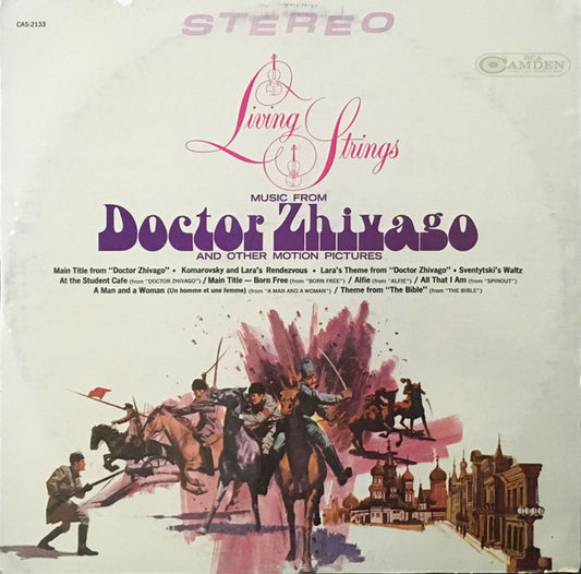 Living Strings - Music From Doctor Zhivago And Other Motion Pictures (LP) 42344 Vinyl LP Goede Staat