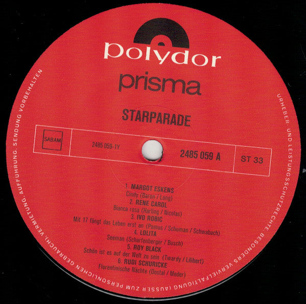 Various - Starparade (LP) Vinyl LP Goede Staat