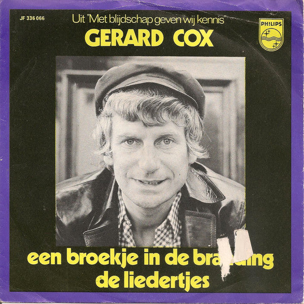 Gerard Cox - Een Broekje In De Branding 27706 28963 31888 Vinyl Singles Goede Staat