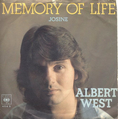 Albert West - Memory Of Life 07707 Vinyl Singles Goede Staat