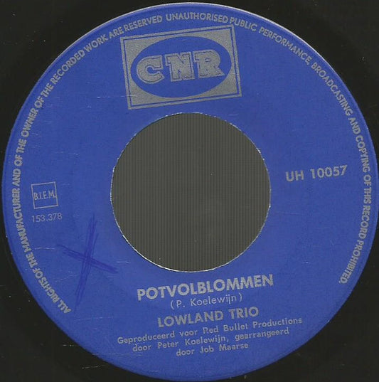 Lowland Trio - Potvolblommen Vinyl Singles Goede Staat